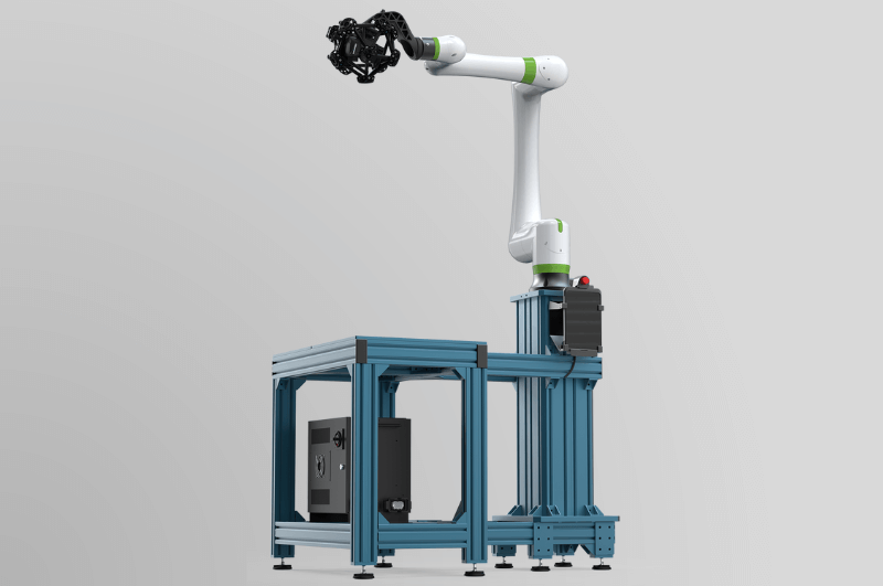 Creaform automation kit for metrascan 3d